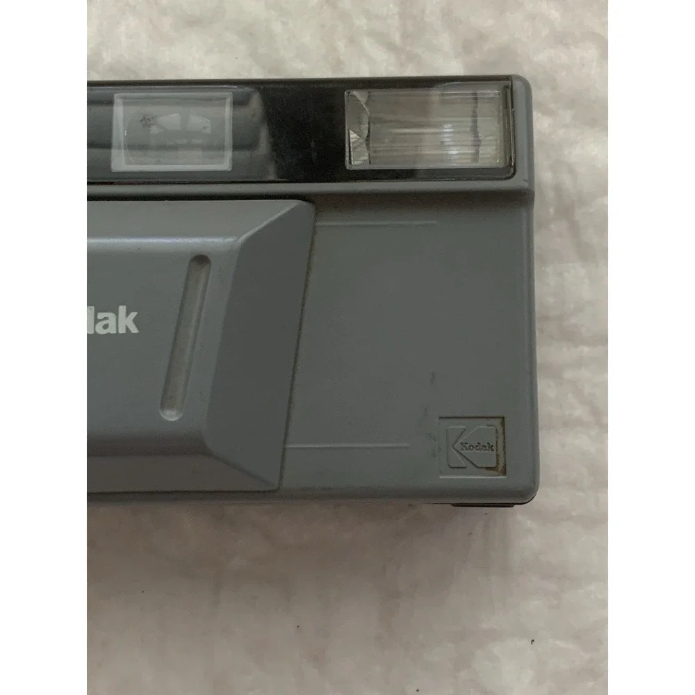Kodak Euro 35 Legend Gray Flash Camera 35mm Film - Parts Only